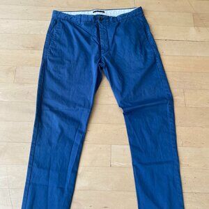 Theory sz 34 blue slim men's Chinos
